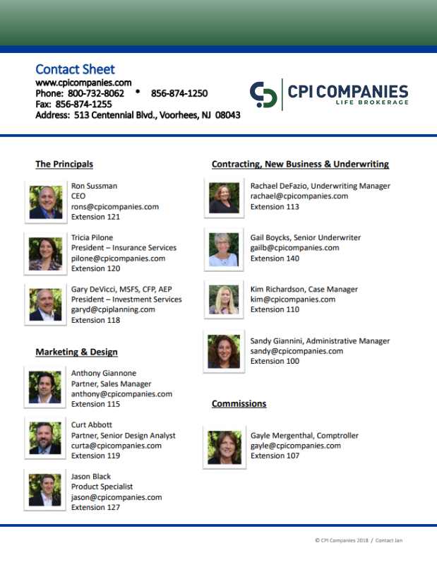 ProQuote Request - CPI Companies